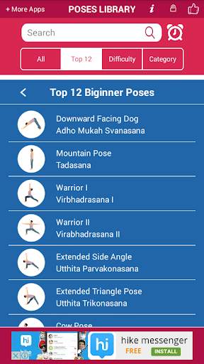 Yoga Poses App - Free for Beginners, Weight Loss screenshot 5