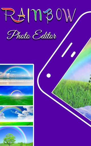 Rainbow Photo Editor - Photo Frames 15 تصوير الشاشة
