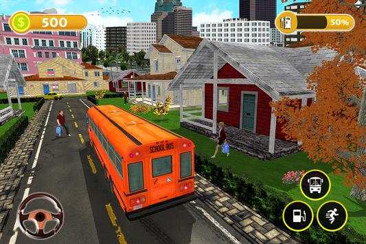 High School Bus Simulator: City Bus Driving screenshot 8