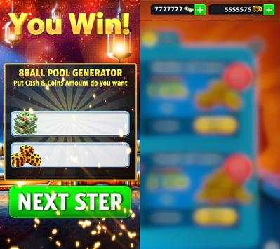 Free Coins For 8 Ball Pool : Joke screenshot 2