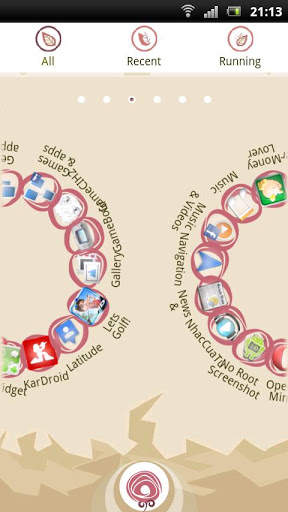 Rose FREE GO Launcher EX Theme screenshot 2