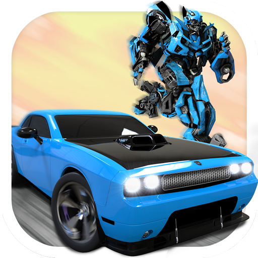 Avanzate muscolo robot auto Trasformare Gioco 2018 icon