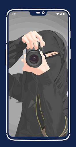 Girly Hijab Wallpaper screenshot 1