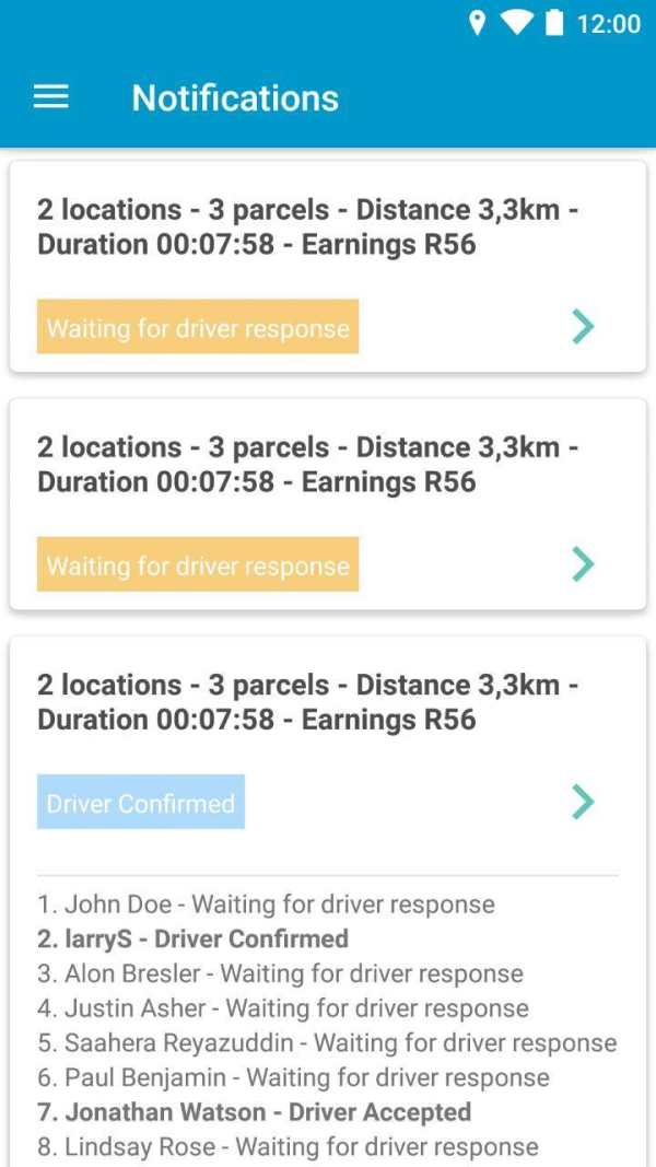 Picup Driver App screenshot 7