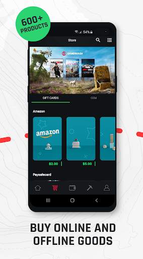 GamerHash - bitcoin rewards screenshot 3