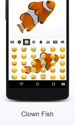 Clown Fish Live Keyboard Theme स्क्रीनशॉट 4