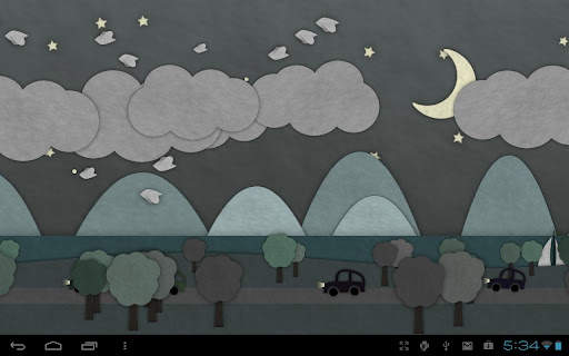 Paperland Live Wallpaper screenshot 2