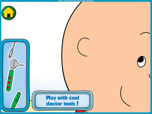 Caillou เช็คอัพ – เกมหมอ screenshot 8
