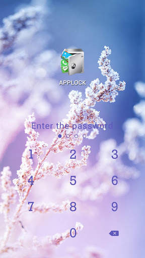 AppLock Theme Beautiful Flower screenshot 2