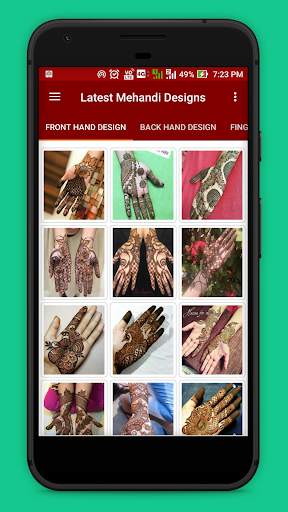 Latest Mehandi Designs screenshot 3