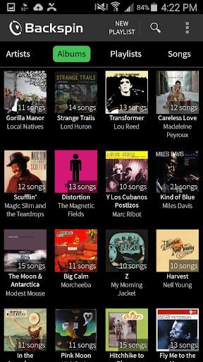 Backspin Music Player screenshot 1