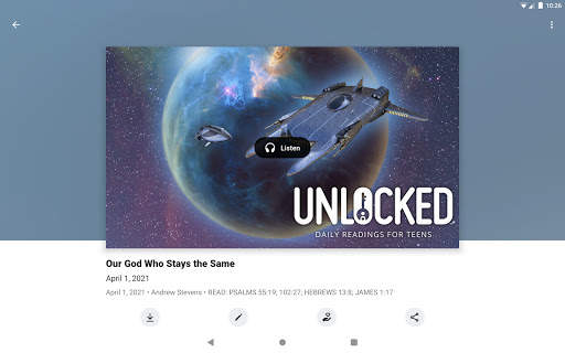 Unlocked - Teen Devotional screenshot 9