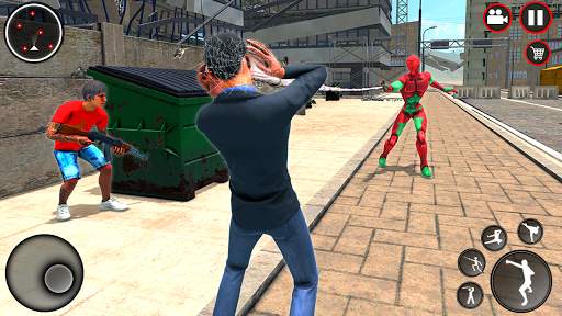 Mutant Spider Rope Hero : Flying Robot Hro Game screenshot 2