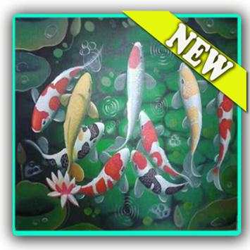 tema 3d ikan koi screenshot 5