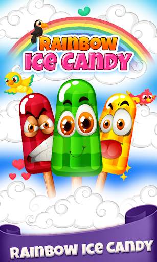 Rainbow Ice Candy Kids Cooking Game 2020 screenshot 1