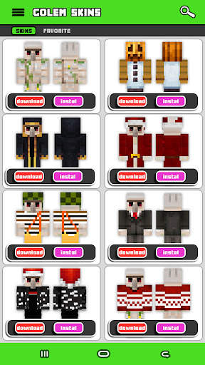 Mod Golem For Minecraft PE screenshot 2