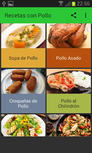 RECETAS  CON POLLO screenshot 3