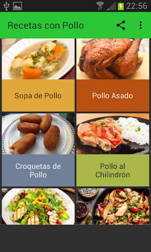 RECETAS  CON POLLO 3 تصوير الشاشة