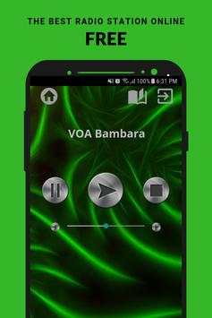 VOA Bambara Radio App Live USA Free Online screenshot 1