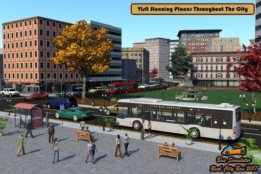 Bus Simulator Real City Bus 2017 screenshot 11