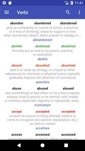 English Verbs screenshot 2