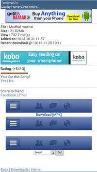 Tamil Mp4 Download screenshot 1
