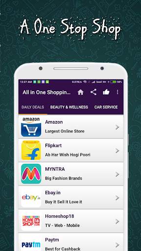 All in One Shopping Site screenshot 1
