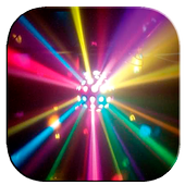 Disco lights icon