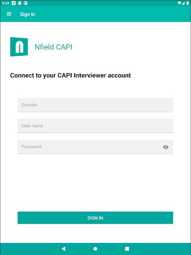 Nfield CAPI screenshot 3