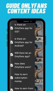 Onlyfans Creator 💋 Guide Content Ideas screenshot 4