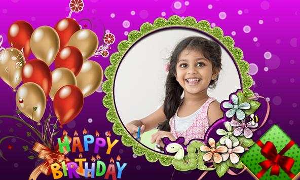 Birthday Photoframes 4 تصوير الشاشة
