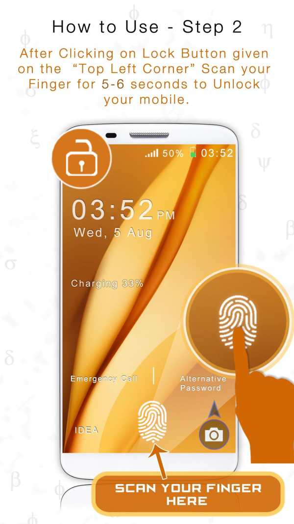 Fingerprint LockScreen Prank screenshot 3