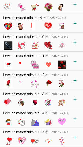 Love Animated Stickers WAStickerApps Romantic screenshot 8