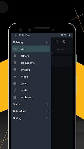 IQ Download Manager & Amazing Video Player screenshot 4