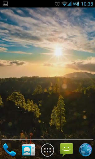 Sunny Mountain Live Wallpaper screenshot 3