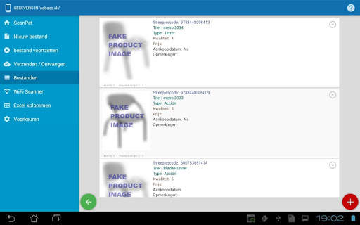 SCANPET New - Inventaris & Barcodescanner screenshot 12
