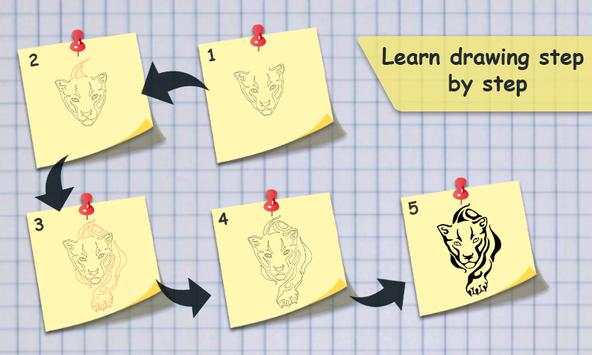 How To Draw Tattoo : Learning screenshot 2