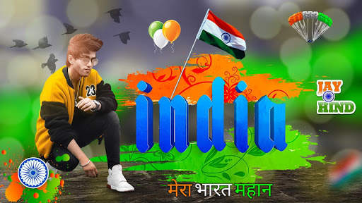 Indian Flag Photo Editor screenshot 3