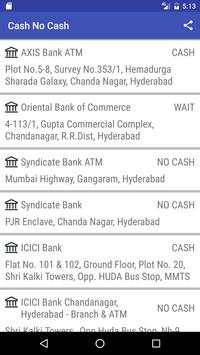 Cash No Cash - ATM Finder screenshot 2
