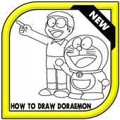 How to draw doraemon