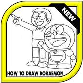 How to draw doraemon 1.0