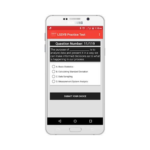 Lean Six Sigma Yellow Belt Practice Test screenshot 16