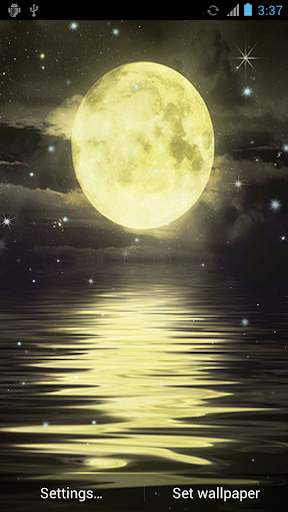 Moon Live Wallpaper screenshot 2