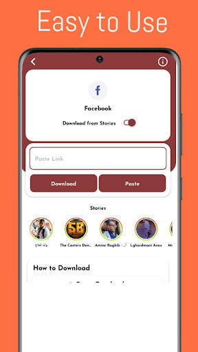 FBDownloader Video OR Storie screenshot 3