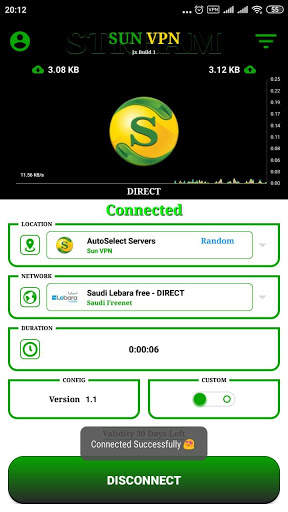 SUN VPN screenshot 5