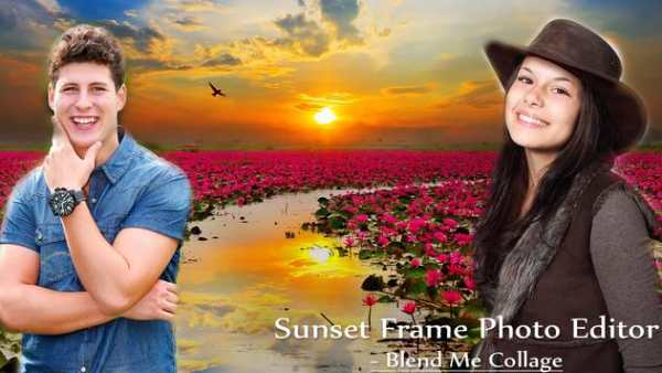 Sunset Frame Photo Editor - Blend Me Collage screenshot 4