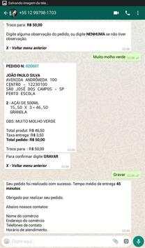 Bot WhatsApp e Facebook auto atendimento delivery screenshot 9