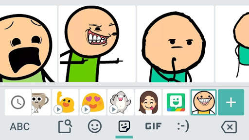 Cyanide & Happiness Gboard Stickers screenshot 2