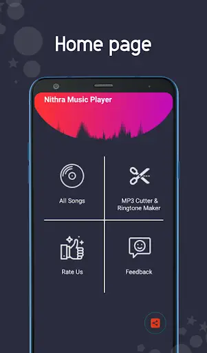 Nithra Music Player screenshot 1