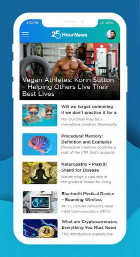 25 Hour News - World News, Technology, Health News screenshot 1